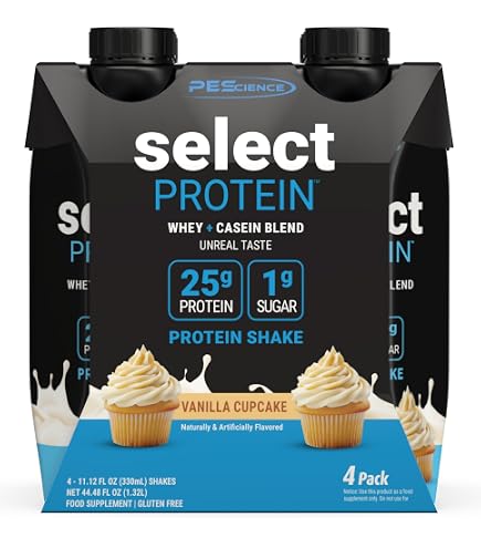 Amazon.com: PEScience Select Protein Shake RTD, 25g Whey and